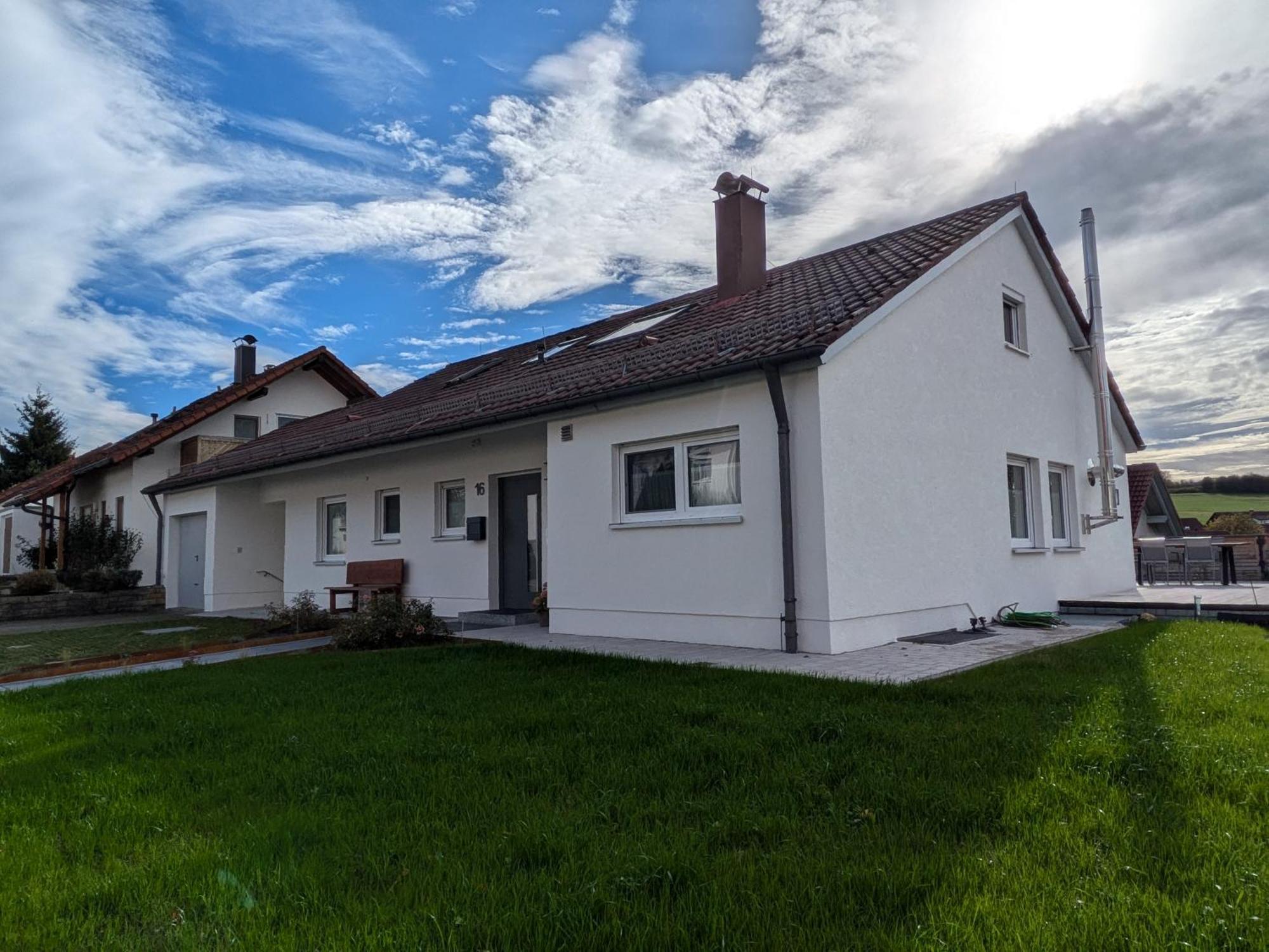Ferienwohnung Am Alenberg Münsingen Eksteriør bilde